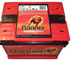 Banner Uni Bull 12V 58AH 450A Jobb+ Bal+