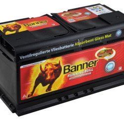 Banner Running Bull AGM 12V 92Ah 850A Jobb +