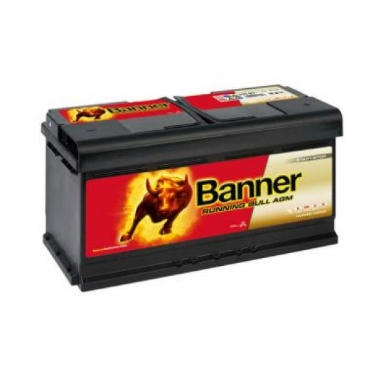 Banner Running Bull AGM akkumulátor, 12V 95AH 850A J+ 