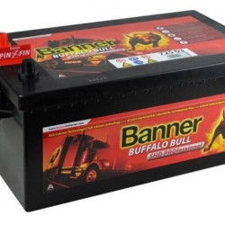 Banner Buffalo Bull SHD Professional 12V 225AH 1150A Jobb+