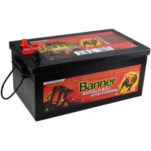Banner Buffalo Bull SHD Professional 12V 225AH 1150A Jobb+