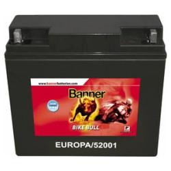Banner Bike Bull AGM PROfessional 12V 18Ah 310A Jobb +