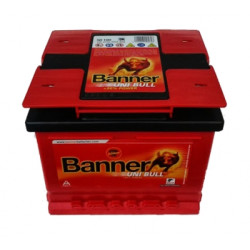 Banner Uni Bull 12V 47Ah 390A Jobb+ Bal+