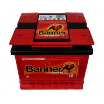 Banner Uni Bull 12V 47Ah 390A Jobb+ Bal+