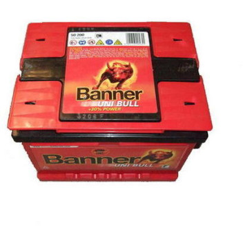 Banner Uni Bull 12V 58AH 450A Jobb+ Bal+