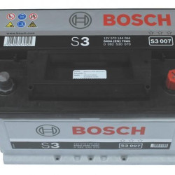 BOSCH Silver S3 12V 70Ah 640A Jobb+