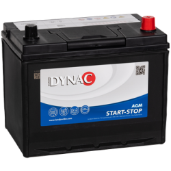 DYNAC AGM 75AH/720 A JOBB, NORMAL P.  260*172*220 