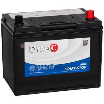 DYNAC AGM 75AH/720 A JOBB, NORMAL P.  260*172*220 