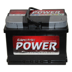 ELECTRIC POWER 12V 66Ah 540A Jobb+