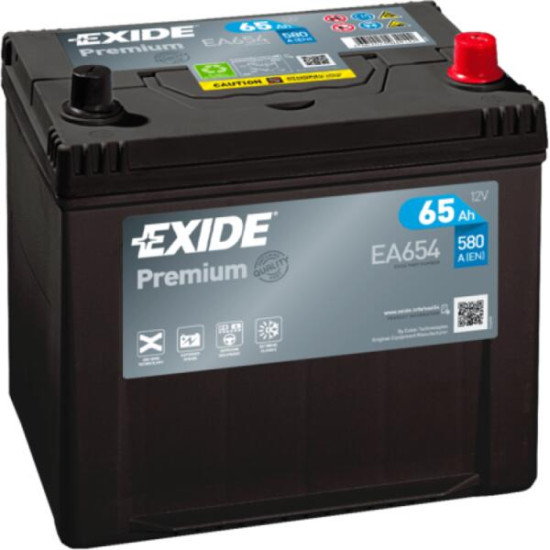 EXIDE AKKUMULÁTOR 12V 65AH 580A JOBB+