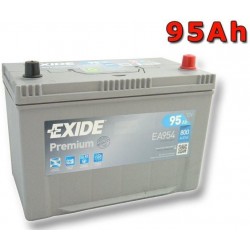 Exide Premium 95Ah 800A Jobb+ Ázsia (EA954) 