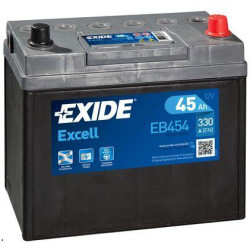 Exide Excell 12V 45Ah 330A Jobb+