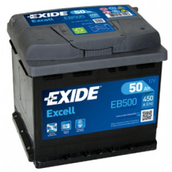  Exide Excell EB500 50Ah Jobb EB500