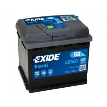  Exide Excell EB500 50Ah Jobb EB500