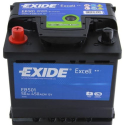 EXIDE EXCELL 12V 50AH 450A BAL+