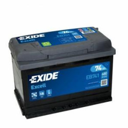 EXIDE EXCELL 12V 74AH BAL+ AKKUMULÁTOR EB741