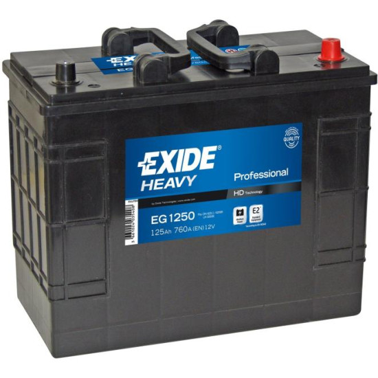 EXIDE Exide Heavy Professional 125Ah EN 760A 