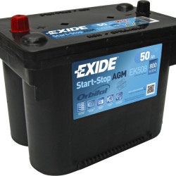 EXIDE AGM 12V 50AH 800A START-STOP AKKUMULÁTOR JOBB+ 