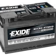 EXIDE ECM 12V 65AH AKKUMULÁTOR JOBB+ EL652