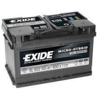 EXIDE ECM 12V 65AH AKKUMULÁTOR JOBB+ EL652
