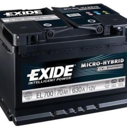 EXIDE 12V 70AH START-STOP AKKUMULÁTOR EFB JOBB+ EL700