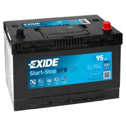 Exide Start-Stop EFB akkumulátor 12V 95Ah 800A JOBB+  japán