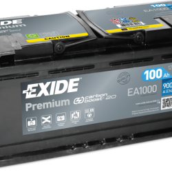  Exide Premium EA1000 100Ah 900A jobb+ 