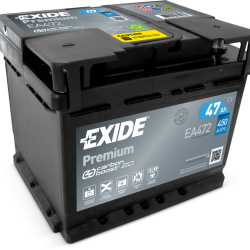  Exide Premium 47Ah 450A jobb EA472 
