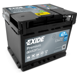  Exide Premium 47Ah 450A jobb EA472 