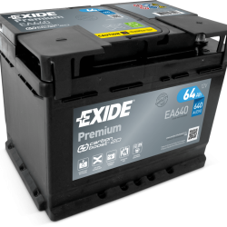  Exide Premium EA640 64Ah jobb 