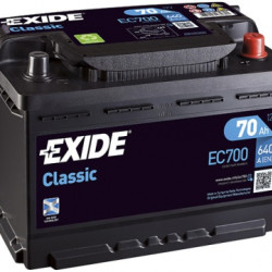 Exide Classic EC700 70Ah jobb 