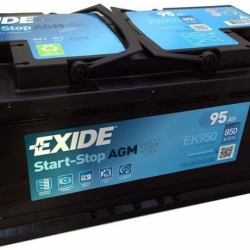  Exide Start-Stop AGM 95Ah 850A Jobb+ EK950 