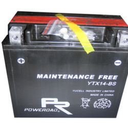 JP MOTO Y-YTX14-BS AKKUMULÁTOR 12V 12Ah
