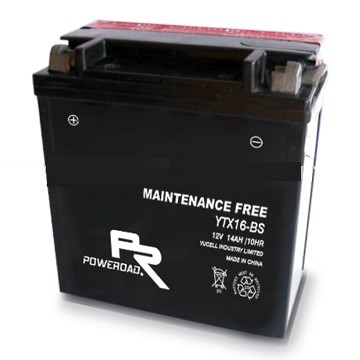JP MOTO Y-YTX16-BS AKKUMULÁTOR 12V 14Ah
