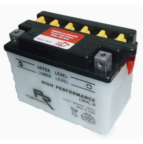 JP MOTO CB4L-B AKKU 12V 4AH