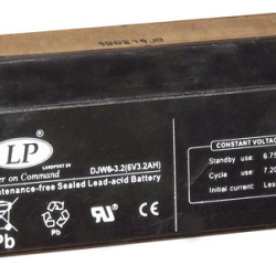 LANDPORT AKKUMULATOR 6V 3,2AH 132*32*64 