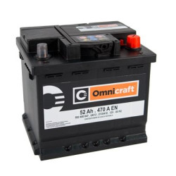 OMNICRAFT AKKUMULÁTOR 12V 52AH 470A JOBB+