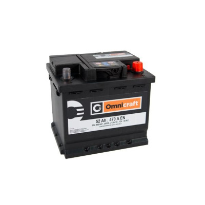 OMNICRAFT AKKUMULÁTOR 12V 52AH 470A JOBB+