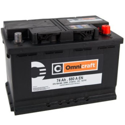 OMNICRAFT AKKUMULÁTOR 12V 74AH 680A JOBB+