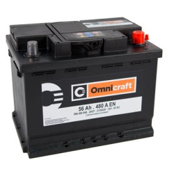 OMNICRAFT AKKUMULÁTOR 12V 56AH 480A JOBB+