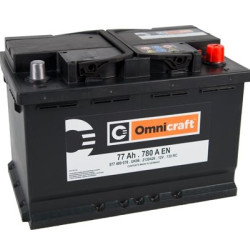 OMNICRAFT AKKUMULÁTOR 12V 77AH 780A JOBB+