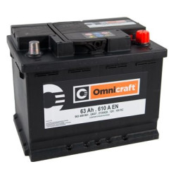 OMNICRAFT AKKUMULÁTOR 12V 63AH 610A JOBB+