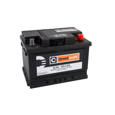 OMNICRAFT AKKUMULÁTOR 12V 53AH 470A JOBB+