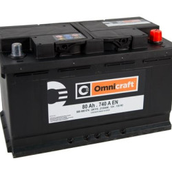 OMNICRAFT AKKUMULÁTOR 12V 80AH 740A JOBB+