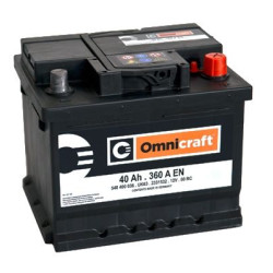 OMNICRAFT AKKUMULÁTOR 12V 41AH 360A JOBB+
