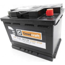 Omnicraft Start-Stop AGM 60 Ah akkumulátor