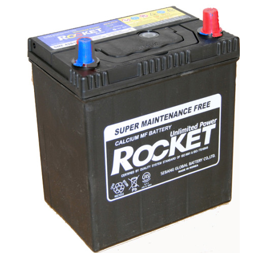 (53520) ROCKET 40AH/340A ,JOBB,VEKONY 187*127*226 