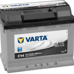  VARTA C14 Black Dynamic 56Ah 480A Jobb+ (556 400 048)