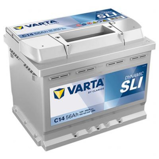  VARTA C14 Black Dynamic 56Ah 480A Jobb+ (556 400 048)