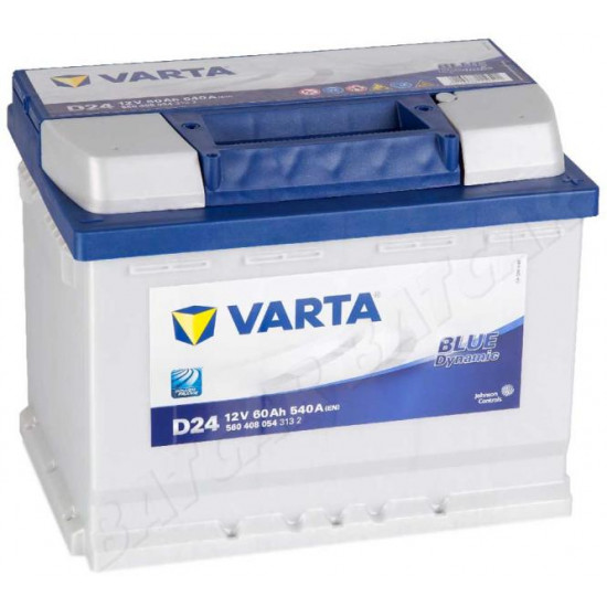 VARTA D24 Blue Dynamic 60Ah EN 540A Jobb+ (560 408 054) 